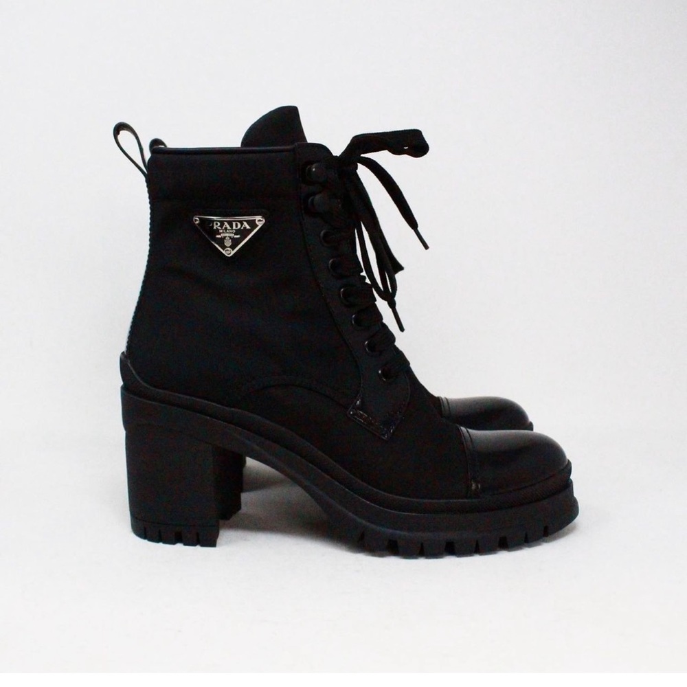 New with Box Prada combat boots